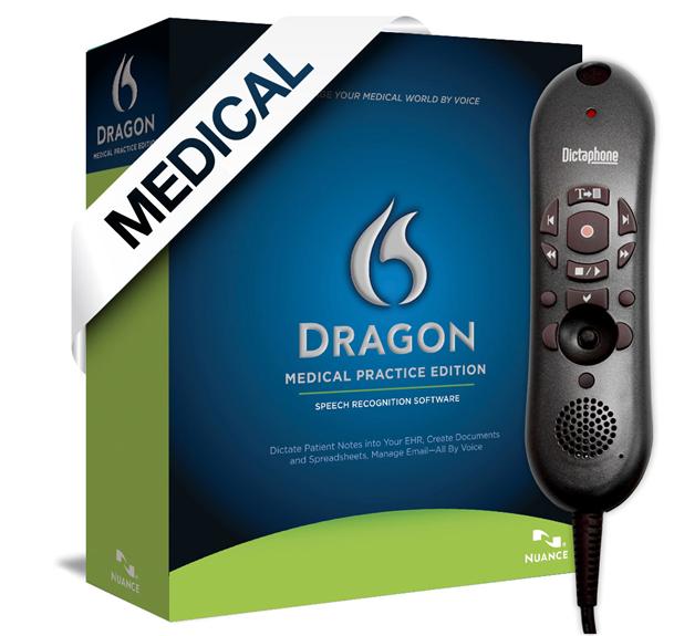Dragon Medical Practice Edition V11 with USB PowerMic II Microphone